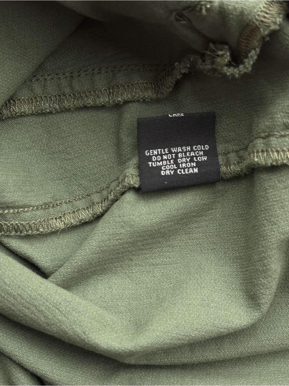 Ezekiel Olive Green Military-Style Canvas Field Jacket - Picture 10 of 12